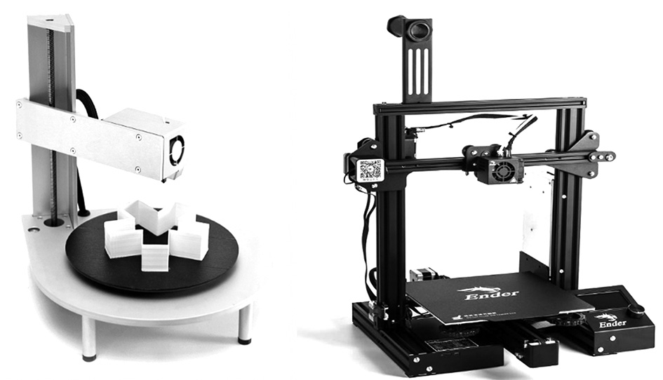 極光創(chuàng)新帶你感受3D打印機的結構以及類型！